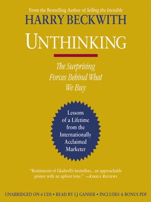 cover image of Unthinking